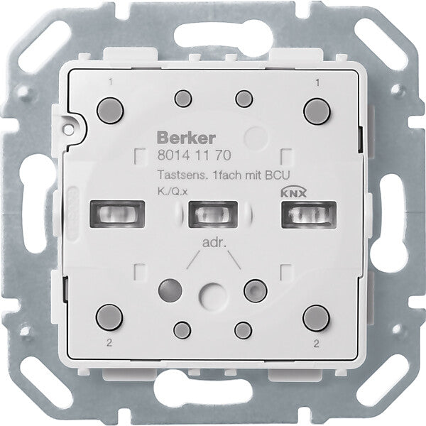 Hager/Berk Tastsensor-Modul 1f. m.BCU KNX 80141170